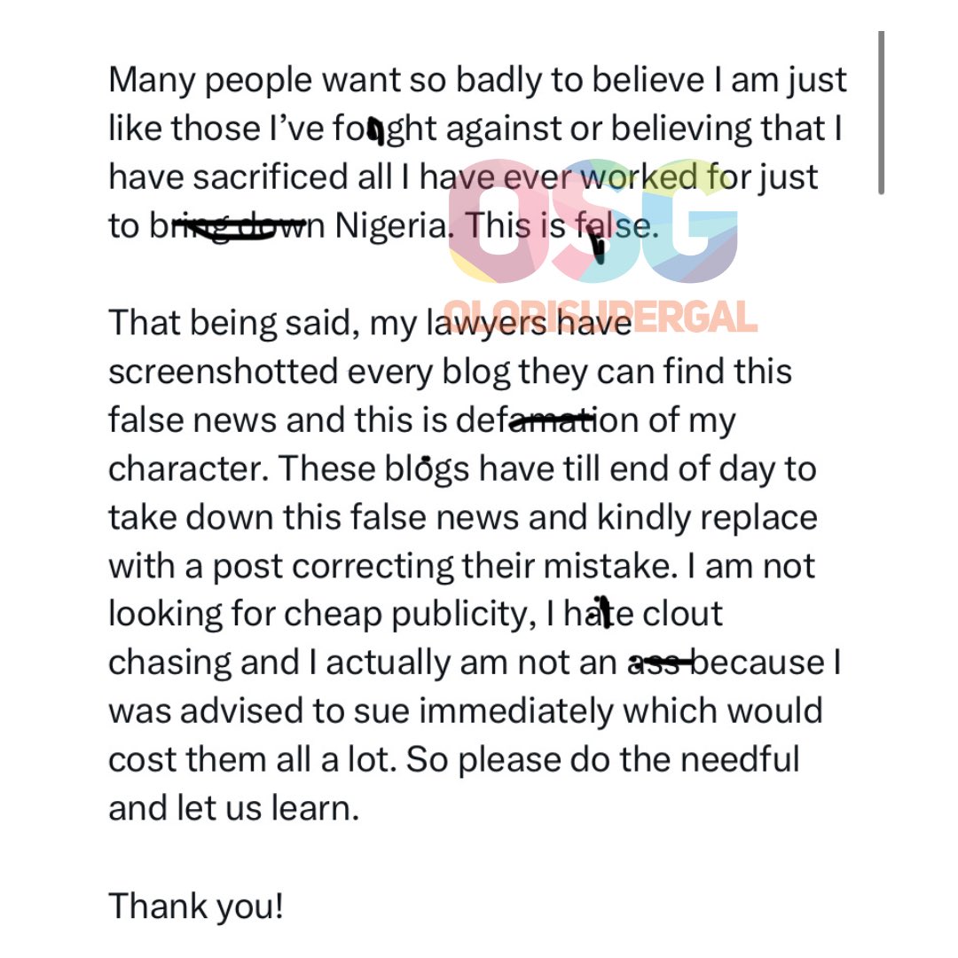 Lagos State Police Public Relations Officer, Benjamin Hundeyin, apologizes for the confusion regarding the arrest mix-up involving DJ Commissioner Wysei Get the latest updates here olorisupergal.com x olorisupergal.co.za #OloriSuperGal