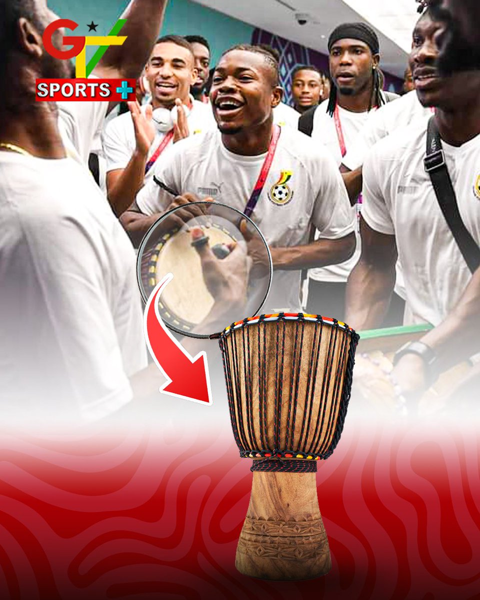 Ghana's 'dondo' drum has found its place among the prestigious collections at the FIFA Museum.

The Black Stars famously used this drum for the Pre-game Jama sessions.

#GTVSports