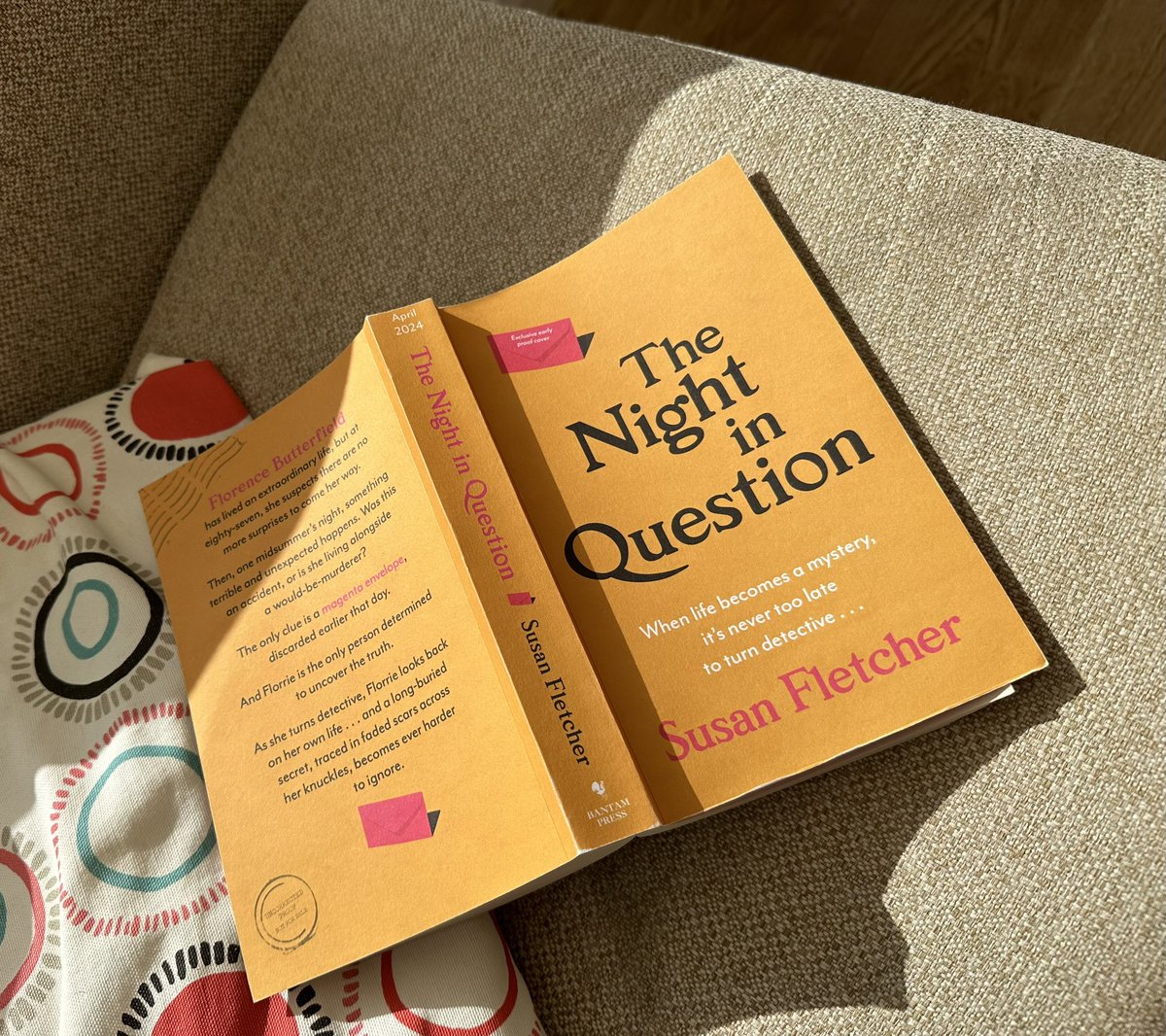 Happiest of Publication Days My current read - The Night in Question is out today, it’s had great early reviews and I’m really enjoying it. #BookTwitter #booktwt #TheNightinQuestion