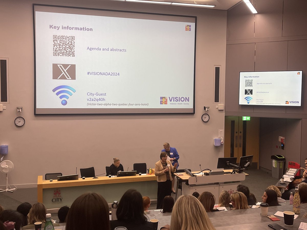 Great to be  here at #VISIONADA2024 Adolescent Domestic Abuse Conference today. Looking forward hearing about the latest research findings <a href="/womanstrust/">Woman's Trust</a> #DomesticAbuse #mentalhealth @VISION_UKPRP