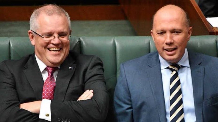 CaraMia200's tweet photo. @NikisJumper @Lutzboy1965 @JEChalmers @SenKatyG #NeverForget! Whatever we blame #FecklessLumpScotty for, has to be worn in equal measure by #LNPleadership team, namely #Dutton,#Frydenberg &amp; of course #Nationals’ leaders.

It’s not feasible that they were unaware of growing record of scandals, rorts &amp; malfeasance.#DuttonKnew https://t.co/e6bI9iYynh