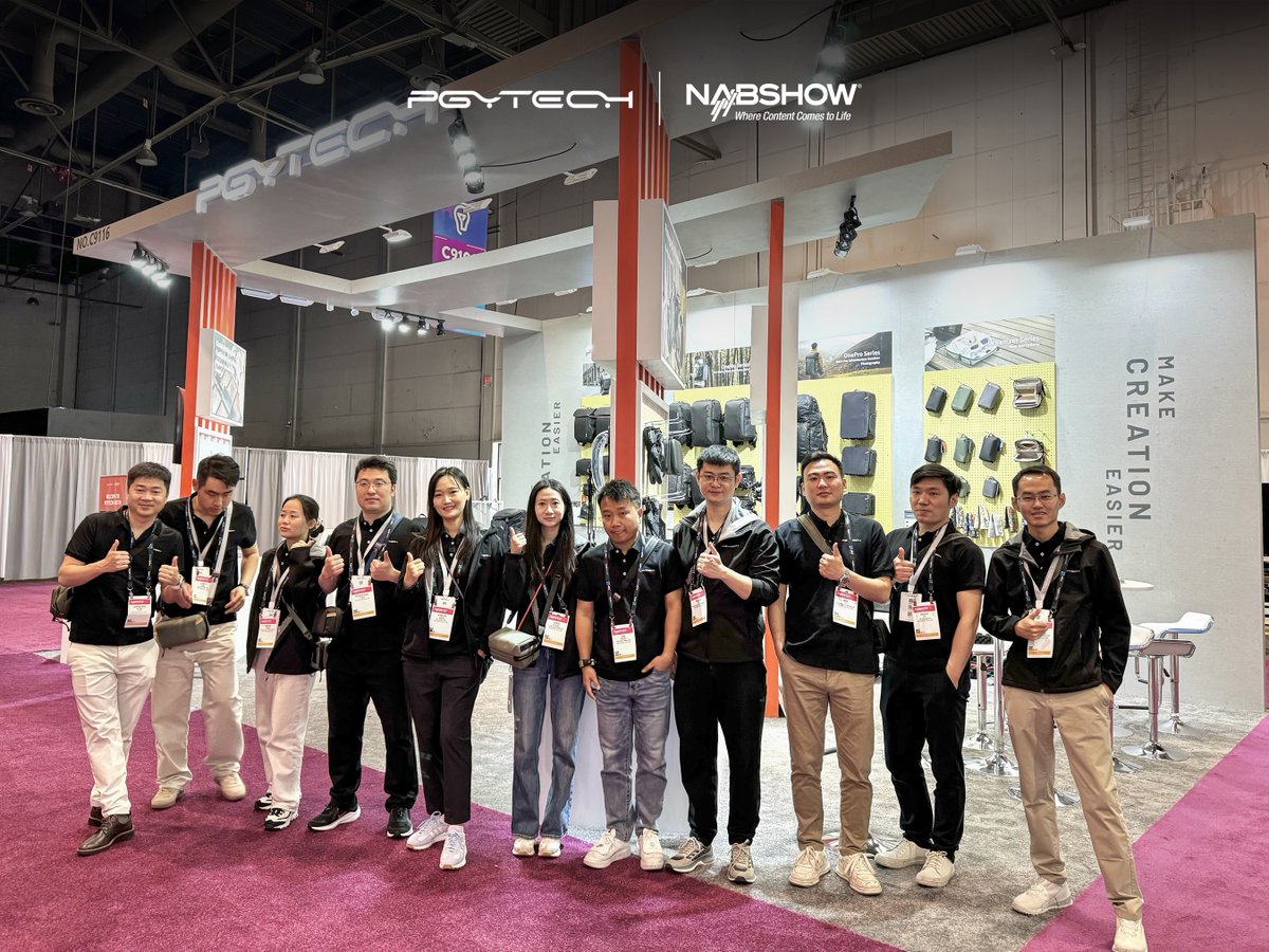 ✨ Unforgettable Moments Unveiled at NAB 2024 US! Our stellar lineup dazzled the audience, and the excitement continues. Make Creation Easier! 📸✨
#PGYTECH #NABShow #OneMo #OneGo #camerabag #photographygear