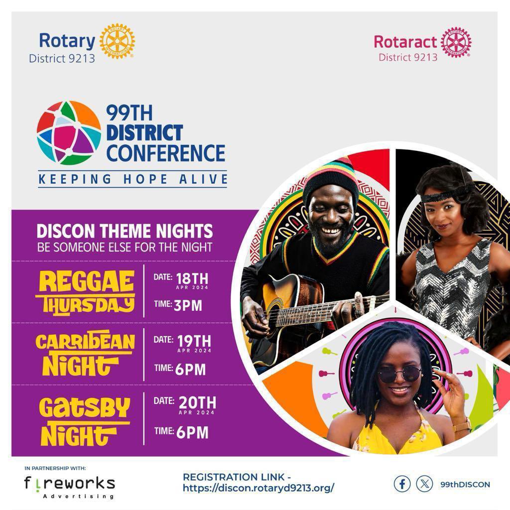 Starting today , we shall be celebrating the Hope created in the our communities through service. Receive our @99ThDISCON themes .. let's celebrate together. #RCBukotoCares