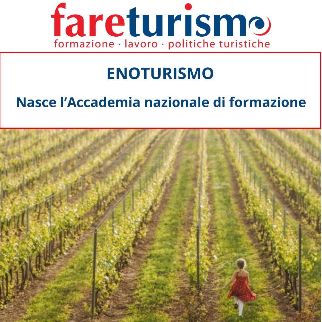 🍷𝗘𝗻𝗼𝘁𝘂𝗿𝗶𝘀𝗺𝗼, 𝗻𝗮𝘀𝗰𝗲 𝗹'𝗔𝗰𝗰𝗮𝗱𝗲𝗺𝗶𝗮 𝗻𝗮𝘇𝗶𝗼𝗻𝗮𝗹𝗲 𝗱𝗶 𝗳𝗼𝗿𝗺𝗮𝘇𝗶𝗼𝗻𝗲

𝗦𝗰𝗼𝗽𝗿𝗶 𝗱𝗶 𝗽𝗶𝘂̀ 𝗻𝗲𝗹𝗹'𝗮𝗿𝘁𝗶𝗰𝗼𝗹𝗼:
👉travelnostop.com/news/enoturism…
#fareturismo #scuola #formazione #opportunitá #lavoro #Turismo #vinitaly #vino #enologia