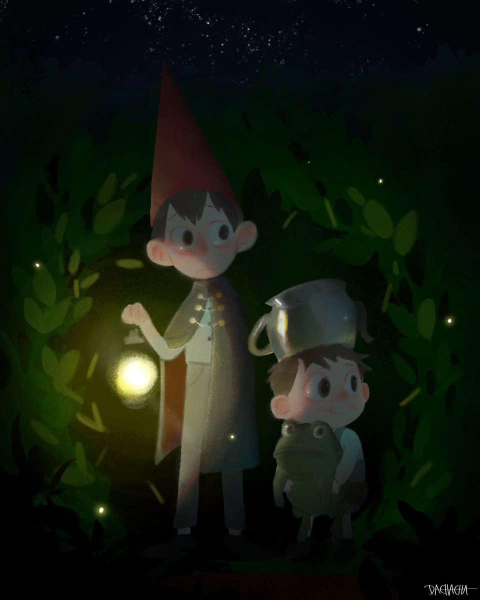 DACHACHA052's tweet photo. 夏天到了！#OvertheGardenWall https://t.co/l08xU3Y3Bo