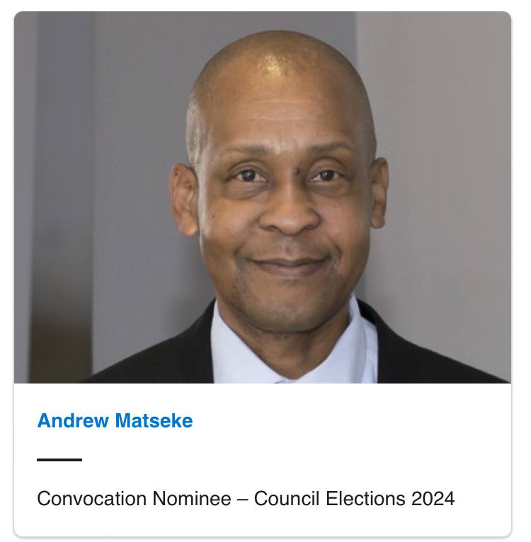 NSBEsa's tweet photo. 1/2 : NSBE Members who are part of the UCT Convocation (UCT Alumni) are hereby requested to vote for Mr Andrew Matseke to the UCT Council for the new incoming 4 members. The closing date is 23 April 2023. https://t.co/IISZNs0KSA