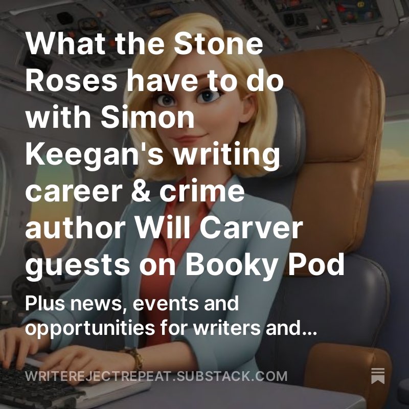 Hello! In tonight's #WriteRejectRepeat newsletter we hear from the multi-talented @SimonKeegan who you may know as Editor of @insidernwest - but did you know about his career as an author? Sign up here for free writerejectrepeat.substack.com