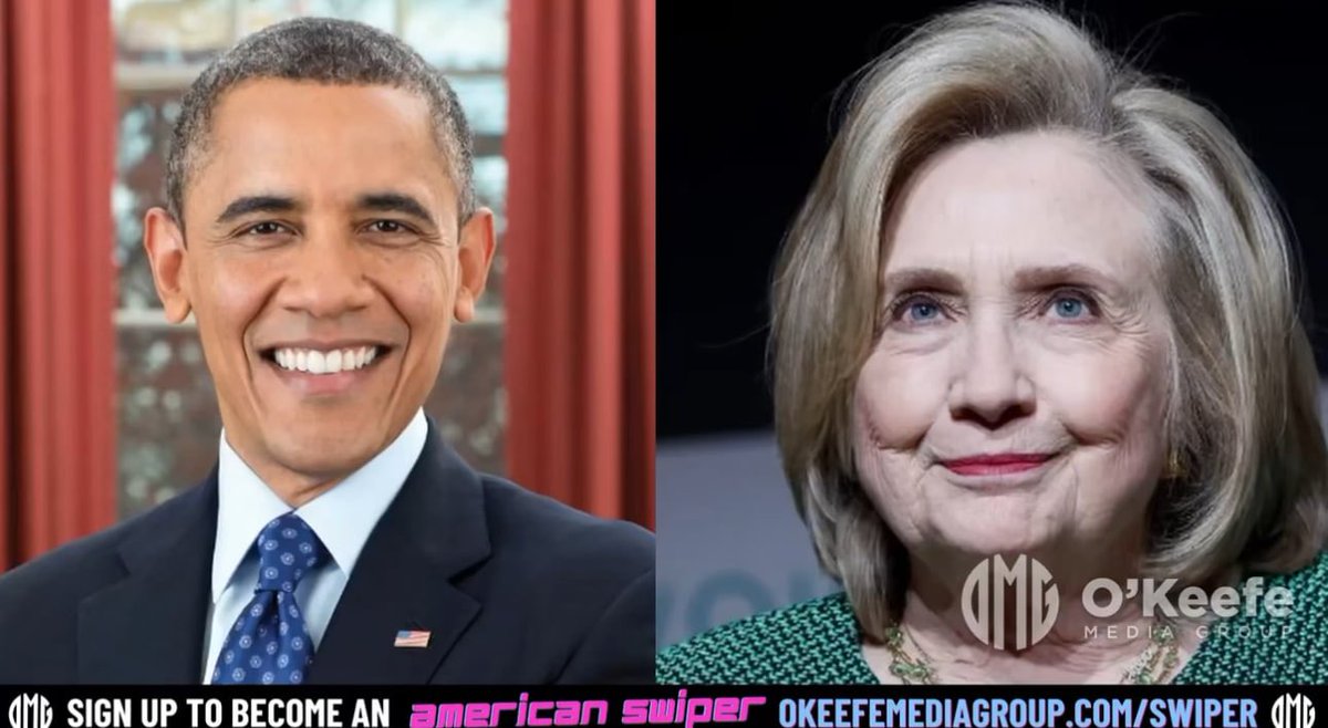 O'Keefe undercover … “What They Can't Say Publicly' “Barack Obama and Hillary Clinton Are Still Involved Behind The Scenes” This is why Trump is in the fight of his life. These 2 bastards will NEVER give up.