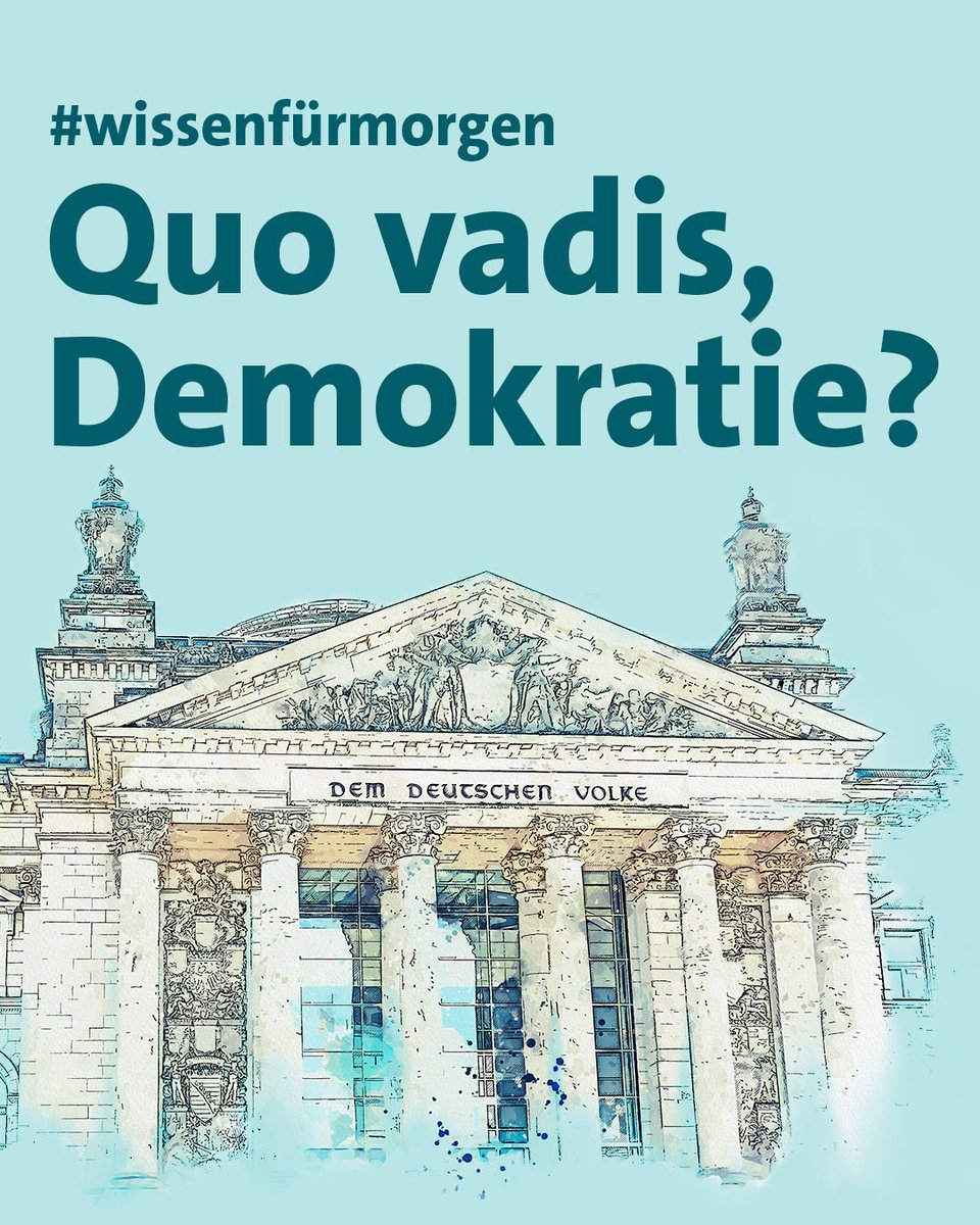 In diesem Monat startet unsere Demokratiekampagne unter dem Namen "Quo vadis, Demokratie?". Dazu werden wir in diesem Jahr neben Interviews mit Expert:innen aus verschiedensten Fachdisziplinen auch aktuelle wissenschaftliche Beiträge zum Thema frei zur Verfügung stellen.