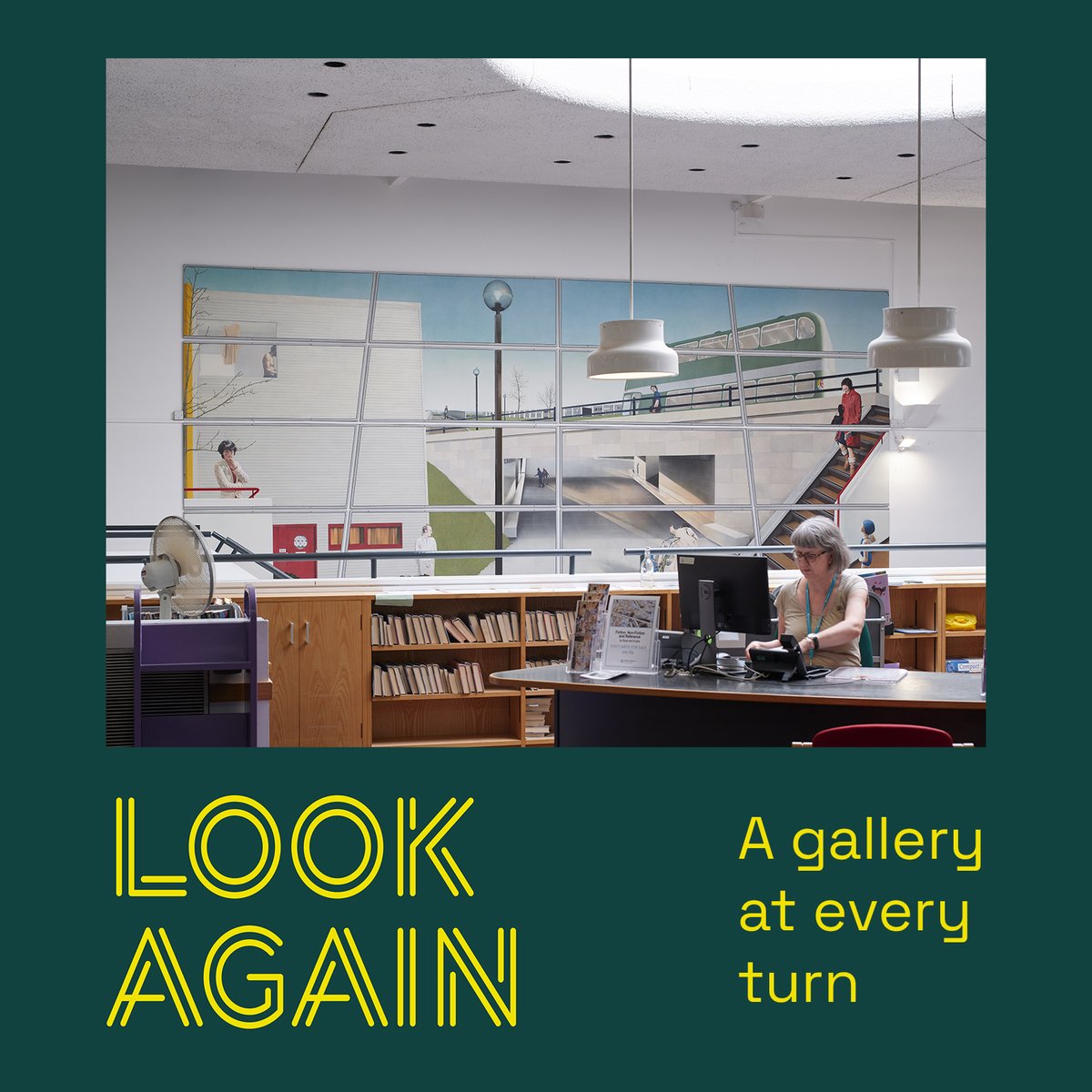 A modernist masterpiece all around you - a new look at CMK. Look Again is your guide to Milton Keynes’ standout modern heritage, art, architecture and design. Start your journey ➡️ lookagainmk.city #LookAgain #NewCity #DesignCity #NewCityArchive #MiltonKeynes