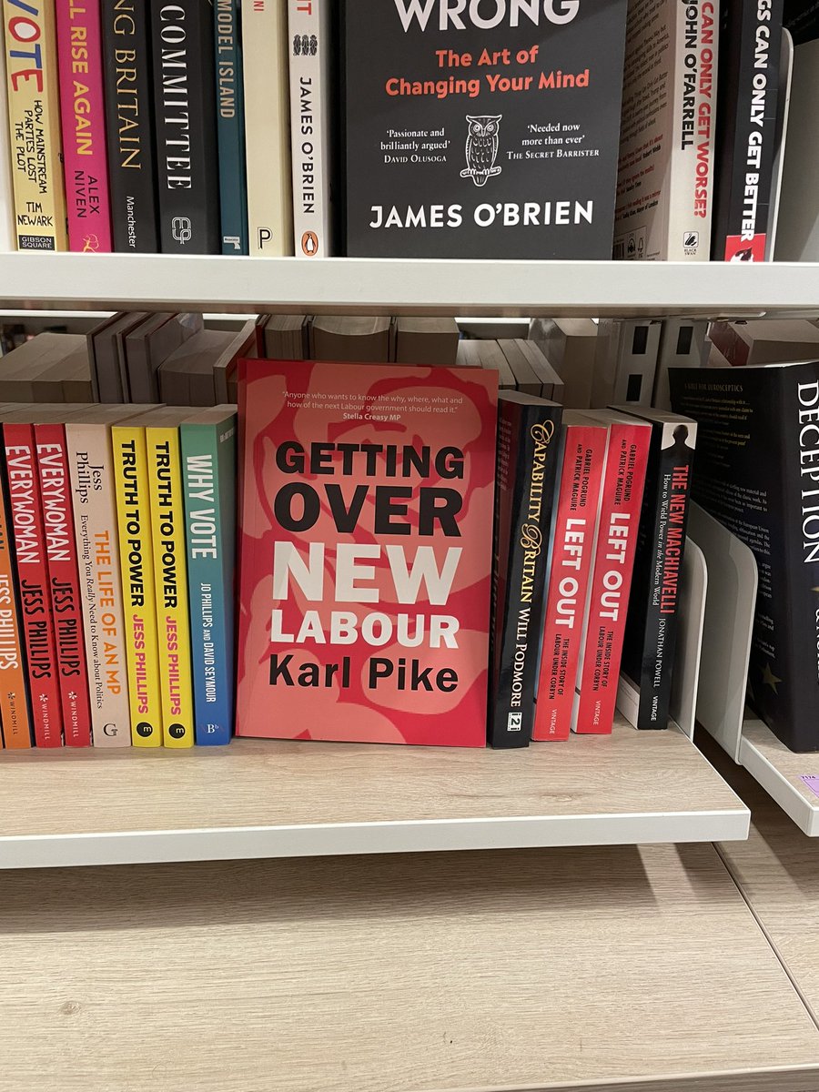 Ta-da! Publication day. All good book shops (in this instance, Foyles).