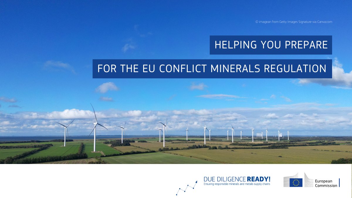 EU_Growth's tweet image. 📊 64% of SMEs surveyed in 2023 were unprepared for the EU #ConflictMinerals regulation. To support you, we've launched the #DueDiligenceReady portal!

💡 Get info, tools, and training materials for tin, tantalum, tungsten, gold, and more.

👉 europa.eu/!KmVqbP