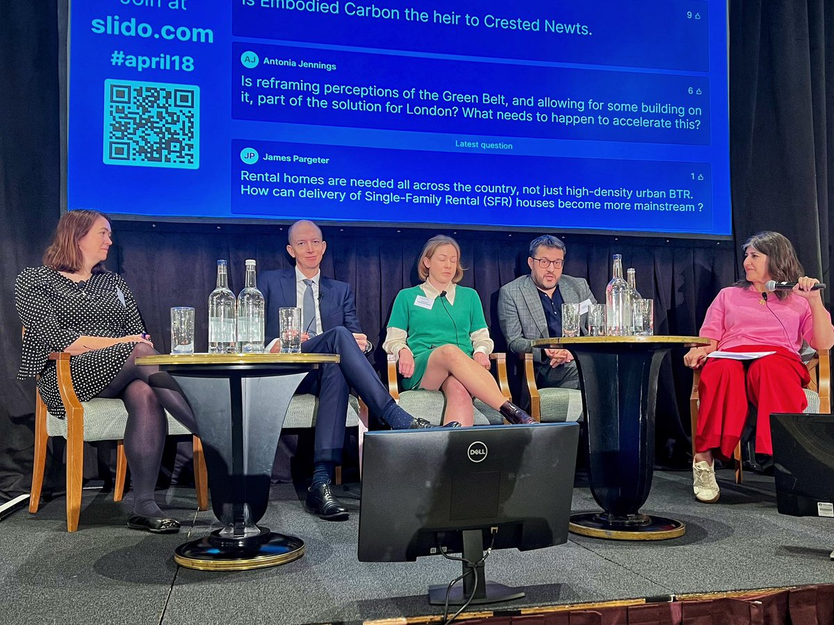 Wide ranging discussion with an excellent panel at this morning’s @MoversShakersUK Annual Housing Breakfast. Let’s hope they get to my Slido question about the role of #SingleFamilyRental in addressing national problems. (@UKSFAssoc)