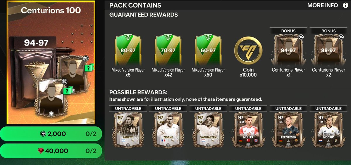 #fc24 #fcmobile Right, why not..... 50 likes and 25 retweets and I will open this pack and screen record the results..... Only live once 😂 @tutiofifa @minusfcmobile @Jacobek08 @Wolfman__HD @rkreddyEAFC @EL_PROFE_FIFA @FcBrownYT @khoonigamingg @PrathamModi11 @Thunder_Kins…