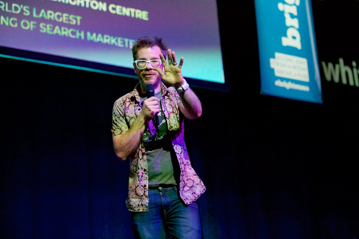 brightonSEO tweet media