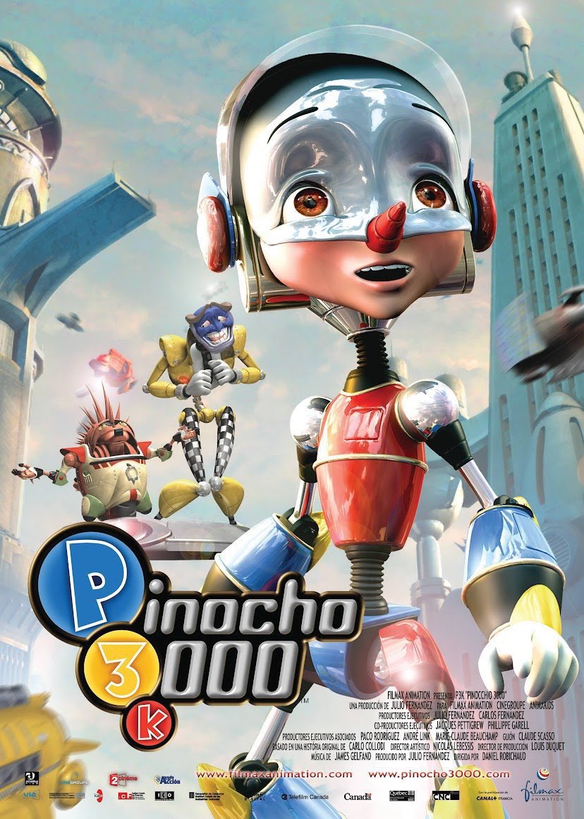 LafondLa52872's tweet photo. "Pinocho 3000" 2004ko uztailaren 9an estreinatu zen euskal zinema aretoetan, eta @films_barton-ek banatu zuen. Filma euskaraz bikoiztu zuten.
#Pinocho3000 #PK3 #Pinocchio3000 #DanielRobichaud #ClaudeScasso @filmax #EuskalHerria #Euskaraz @doblajeneuskadi https://t.co/TOdDfK6uhH
