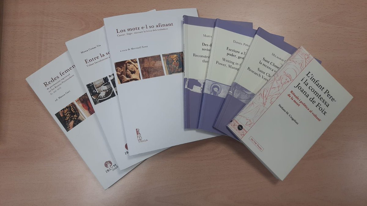 S’apropa Sant Jordi⚔️🐲, i torna el sorteig d’un lot de llibres 📚 de l’IRCVM (un a escollir de cadascuna de les nostres col•leccions). Vols participar?

👉Segeuix-nos.
👉Posa “m’agrada” a aquesta publicació.
👉Retuita-la.

El dia 23 anunciarem el guanyador!