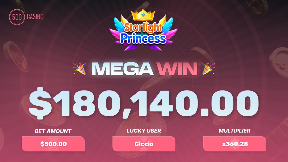 500 Casino tweet media