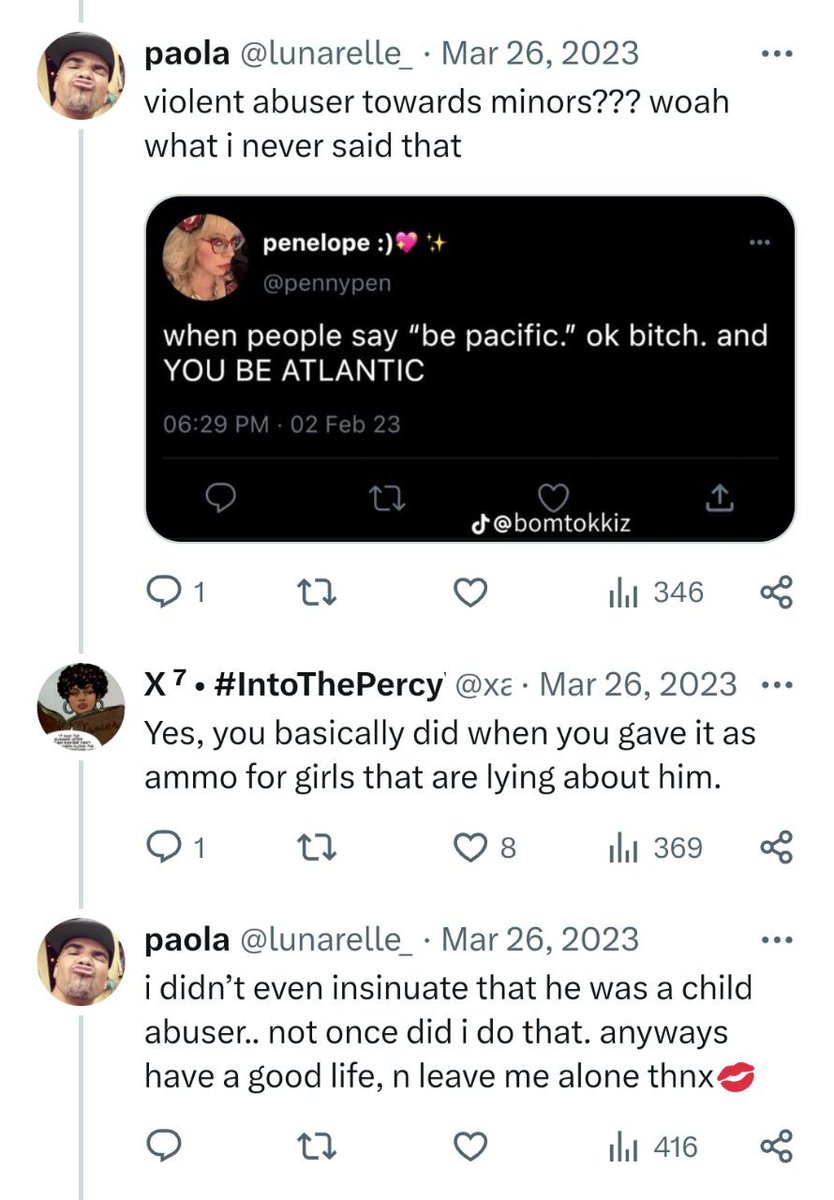sinskinnner's tweet photo. Did underage fans accuse #PercyHynesWhite of inappropriate behavior in his fan chat?
NO. Girl that shared her chat has repeatedly confirmed that he never did anything inappropriate, just wrote a joke without knowing the age of participants. https://t.co/2ckgy4qrUw