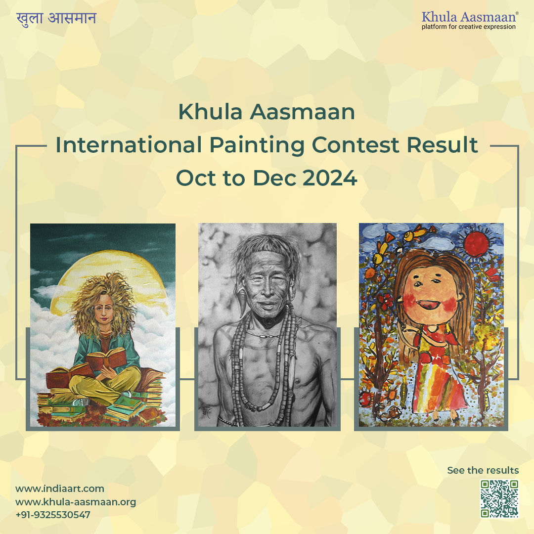 Indiaart's tweet photo. Result of Khula Aasmaan art competition | October to December 2023

Congratulations to all medal winners, honourable mentions and shortlisted.

See the result:
https://t.co/SruEPF60PM https://t.co/FJ2dNniZhE