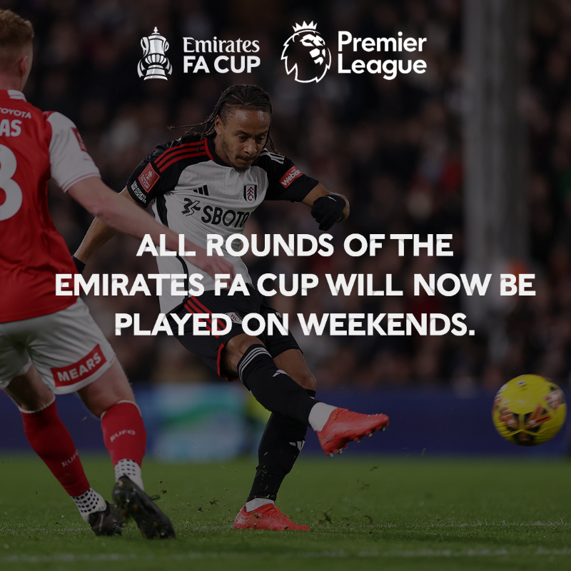 EmiratesFACup's tweet photo. The FA and The @premierleague have reached an agreement to strengthen the #EmiratesFACup format and increase support for grassroots football.

Swipe for details  ➡️