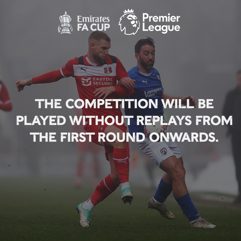 EmiratesFACup's tweet photo. The FA and The @premierleague have reached an agreement to strengthen the #EmiratesFACup format and increase support for grassroots football.

Swipe for details  ➡️