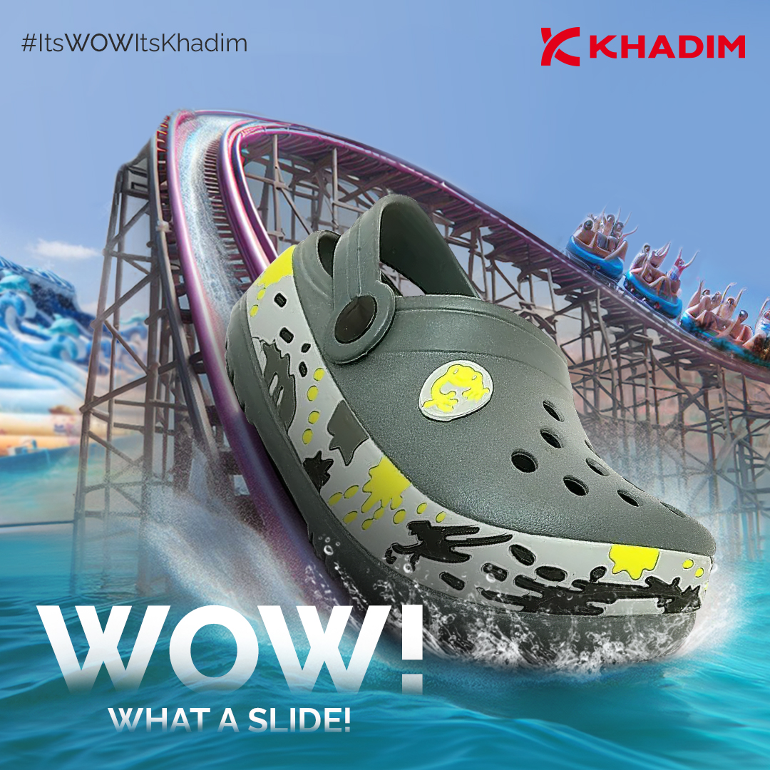 Some water slides are fun, while others are stylish too.

Visit your nearest Khadim store and get styling today.

#Khadims #ItsWOWItsKhadim #style #fashion #summer