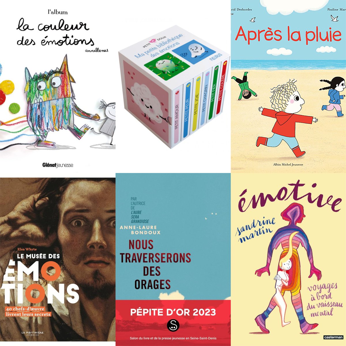 Découvrez notre sélection des meilleurs livres jeunesse pour aborder les émotions avec les enfants ! 😍 🚸 📚 😂 📖  😱 

Lire l'article👉urlz.fr/qjY4

#culturadvisor #culture #livres #lecture #lire #enfants #familles #éducation #apprentissage #émotions #sélection