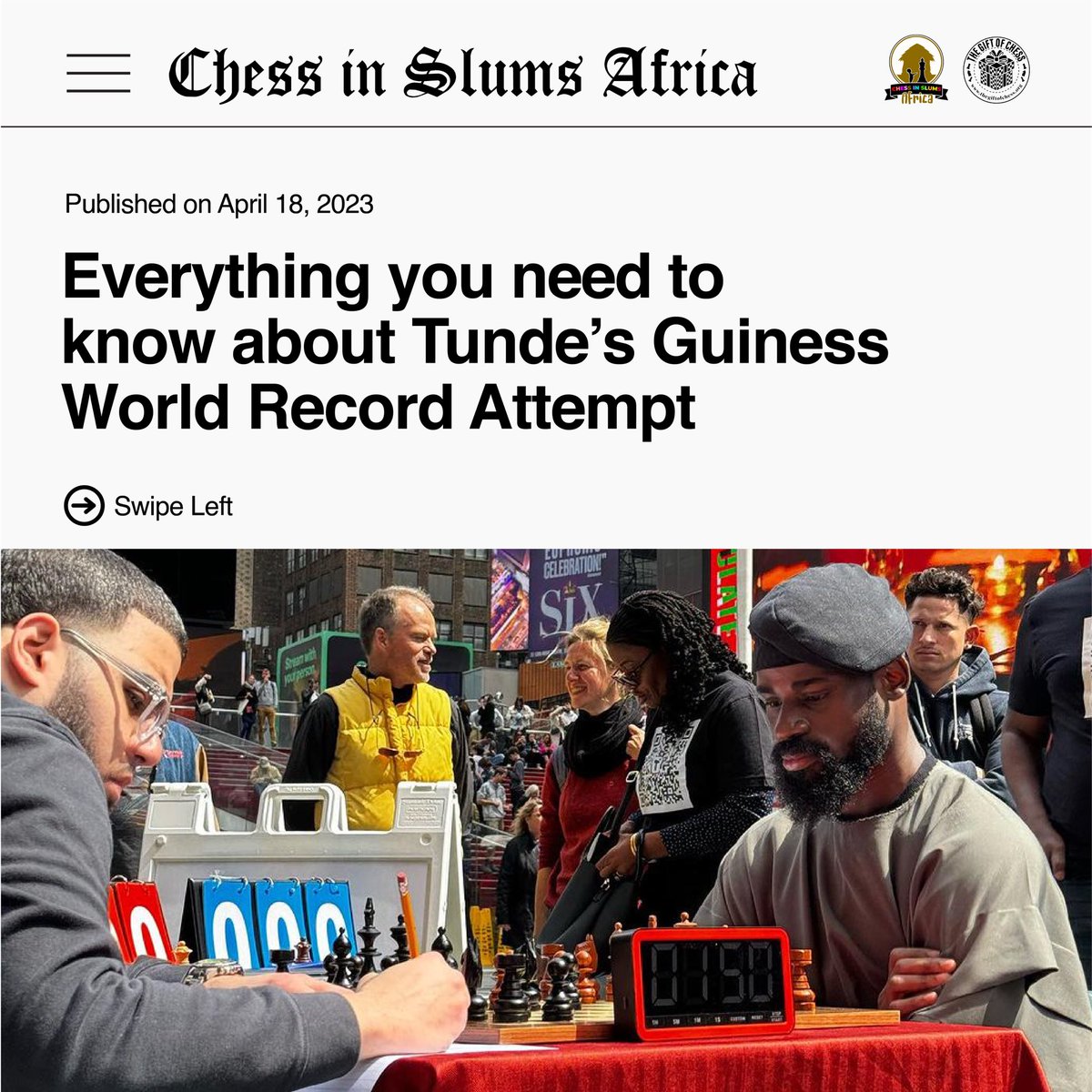 Everything you need to know about @Tunde_OD World Record attempt📌 #Tunde58hoursofChess #ChessMarathonForChange @FIDE_chess PLEASE READ👇🏾