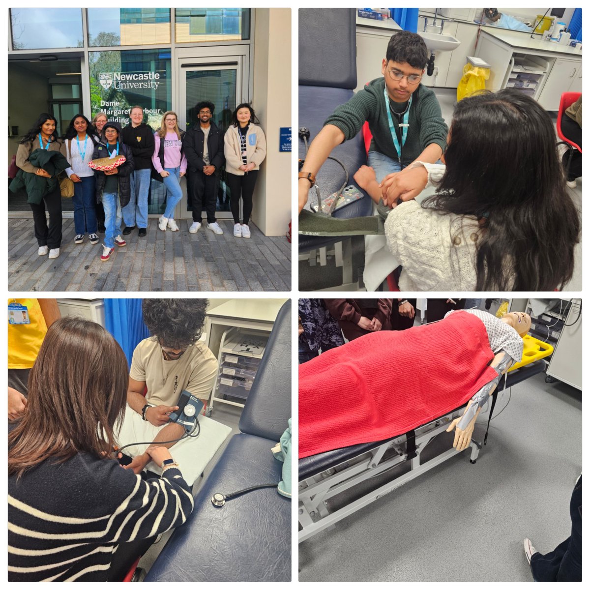 Thank you so much to @UniofNewcastle for providing our prospective medical students with a fantastic Medical Experience Day yesterday. The students had an amazing day and learnt so much from the variety of sessions and practical workshops!