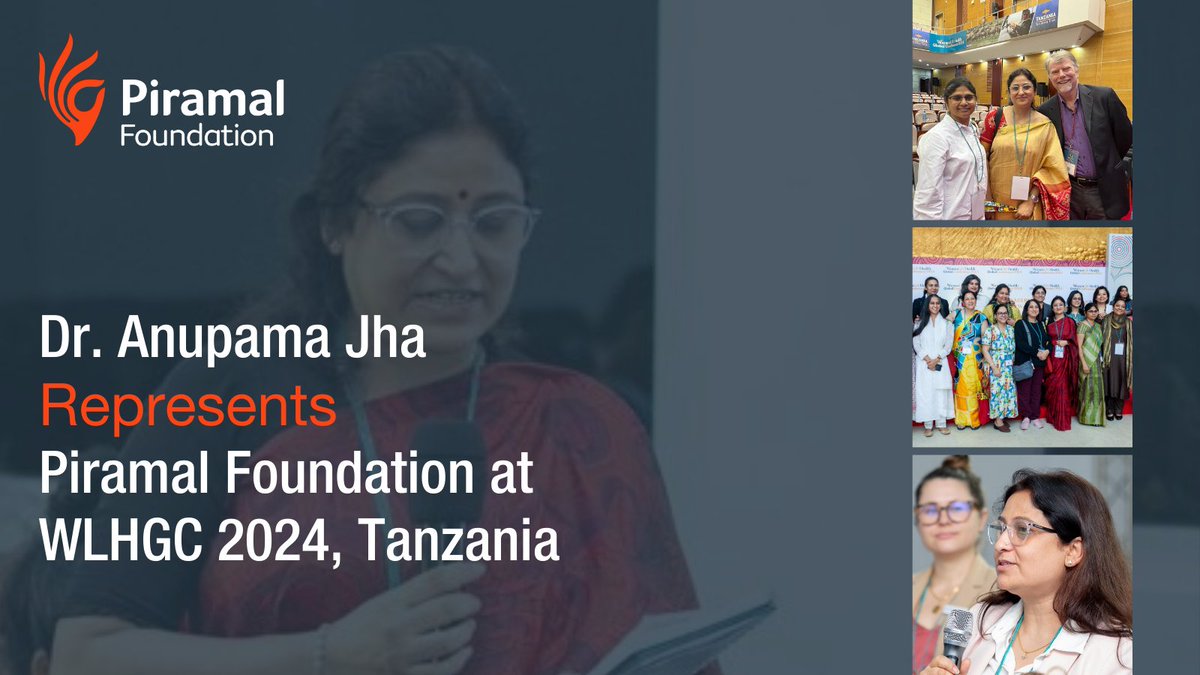 Dr. Anupama Jha represented Piramal Foundation at the prestigious #WLHGC2024! Highlighting our work on compassionate leadership in global health. 
#21stCenturySkills #Education #PiramalFoundation