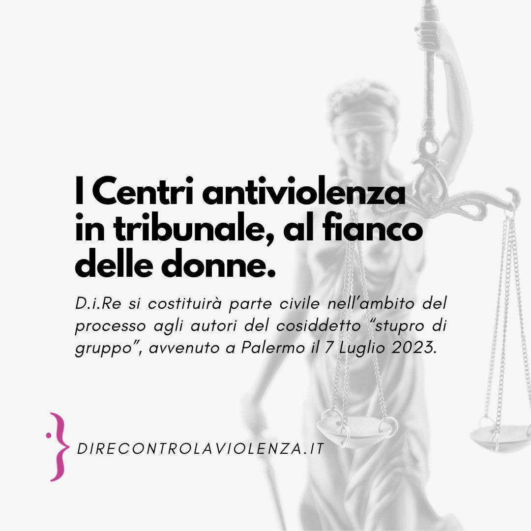diredonneinrete's tweet photo. "La costituzione di parte civile di https://t.co/gY3NBI1gGv al processo per lo stupro di gruppo a Palermo è un atto politico coerente coi fini statutari dell'associazione e un gesto concreto di solidarietà nei confronti della vittima" 
Elvira Rotigliano, avvocata @leonde_onlus https://t.co/JFD02HRXrb