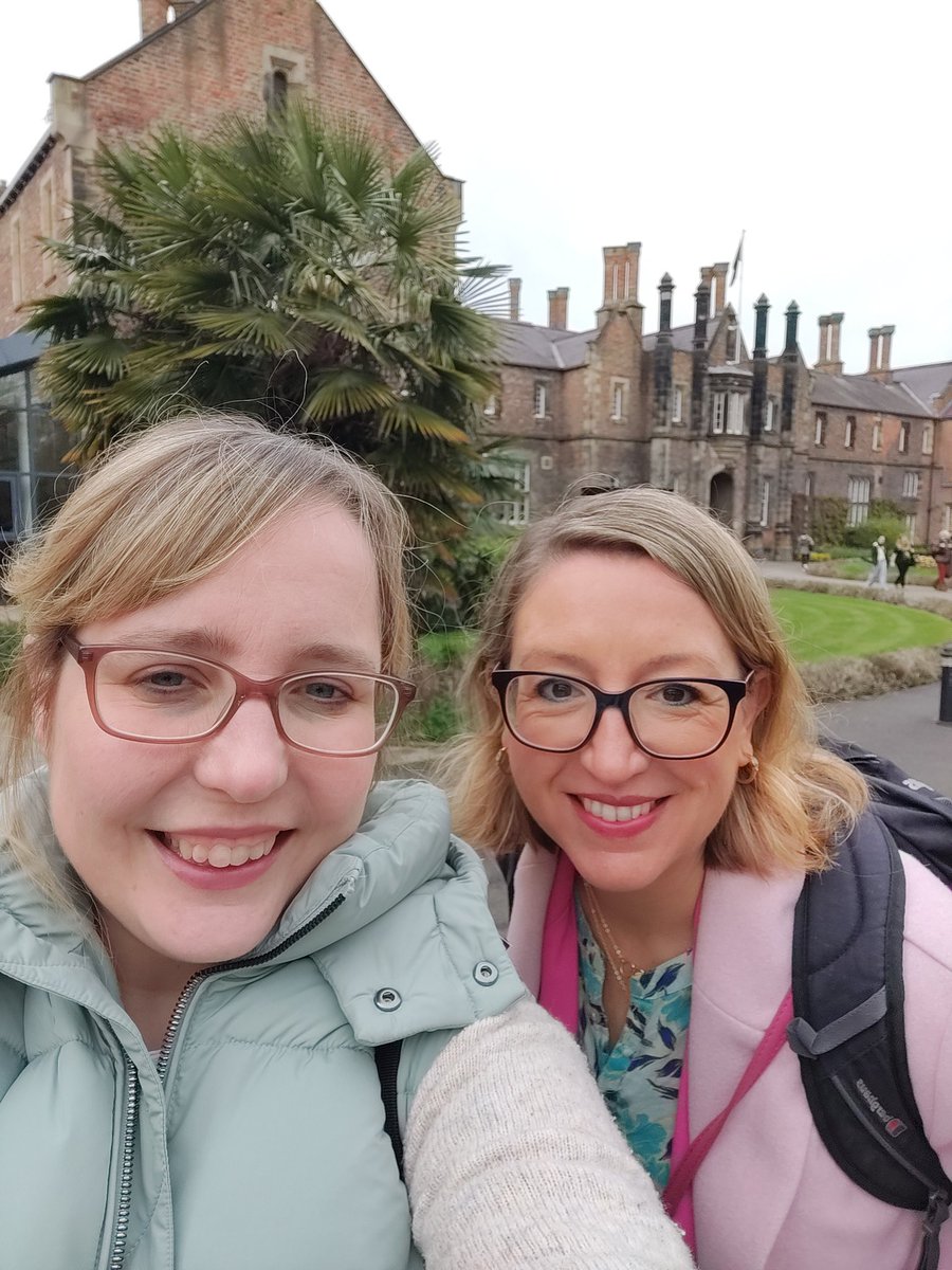 NetworkSinging's tweet photo. Morning from @YorkStJohn @EmilyFoulkes1 &amp; @AbiSinging are looking forward to spending today in discussions with colleagues from @ICCMYSJ @RCMLondon &amp; @NorthwesternU. Included on the agenda are connections, collaboration,opportunity, &amp; next steps within #singingforhealthresearch. https://t.co/WjTFg5kG2A
