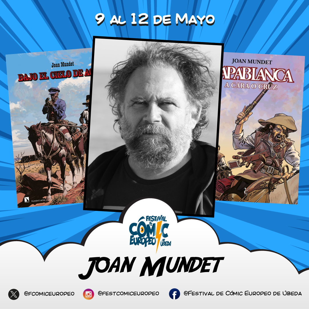 👉Un nuevo invitado de lujo para el Festival de Cómic Europeo de Úbeda: el dibujante Joan Mundet🖌️ ➕ Información pinchando en el enlace. #comic #comics #comiceuropeo comicubedabaeza.blogspot.com/2024/04/un-nue…