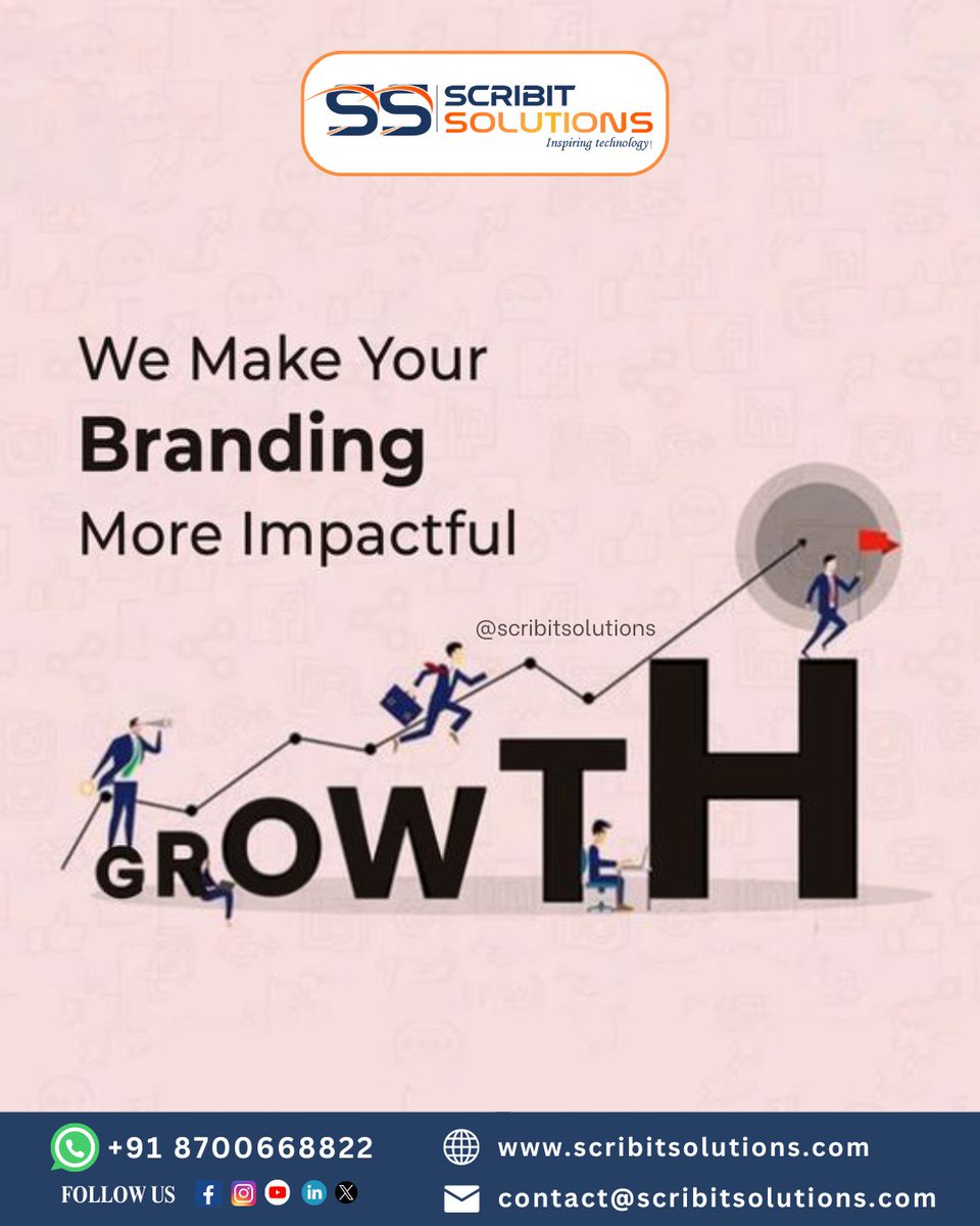 Transforming brands with strategic vision, creativity, and measurable impact to drive exponential growth. Let's elevate your brand together.
🌐Visit our website! scribitsolutions.com
#digitalmarketingexpert #digitalmarketing2024 #onlinemarketingtips #onlinemarketingagency