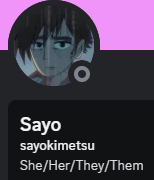 BeliveInWitches's tweet photo. sayo.

After all that's happened, I feel like I'm not comfortable on roleplaying here as much as I used to, but it won't mean I'll stop roleplaying in general, nor deactivate

If anyone still wants to keep in touch with me and/or continue to interact with me, here's my Discord https://t.co/HV1UcJUG2Q