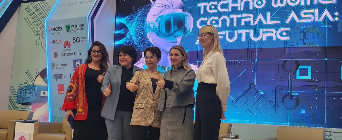 ITUCISRegion (@itucisregion) on Twitter photo <a href="/NMochu/">Natalia Mochu</a> participated in the "New AI Opportunities in Central Asia" panel with leaders: Yevgeniya Bikmurzina, Head of Innovation Ecosystem Dep.🇦🇿; Lyazzat Ibragimova, Ch. of the Board of Otbasy Bank🇰🇿; Zaytuna Saidullaeva, BD Partner at ZHIWJ🇹🇯, and Umida Ziyamova, CEO of Brivix🇺🇿 <a href="/NMochu/">Natalia Mochu</a> participated in the "New AI Opportunities in Central Asia" panel with leaders: Yevgeniya Bikmurzina, Head of Innovation Ecosystem Dep.🇦🇿; Lyazzat Ibragimova, Ch. of the Board of Otbasy Bank🇰🇿; Zaytuna Saidullaeva, BD Partner at ZHIWJ🇹🇯, and Umida Ziyamova, CEO of Brivix🇺🇿