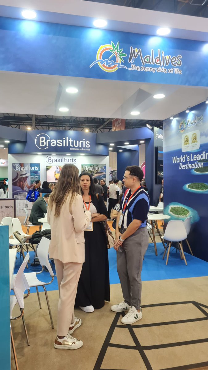 Visit Maldives promoted the beautiful Sunny Side of Life at WTM Latin America 2024 along with 9 industry partners from 15-17th of April. It has been a wonderful 3 days of fruitful meetings and we can't wait to come back next year. Até a próxima!