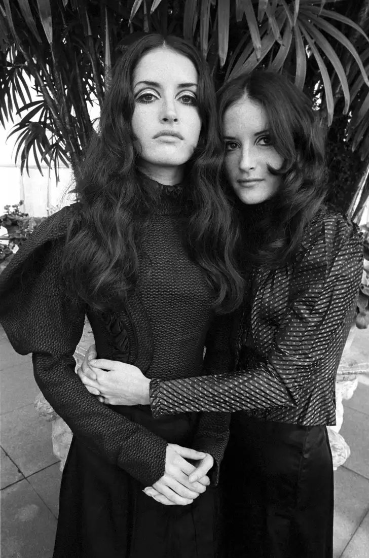 Laura and Lynn Sanchez by Baron Wolman for Rolling stone's 1969 issue on groupies