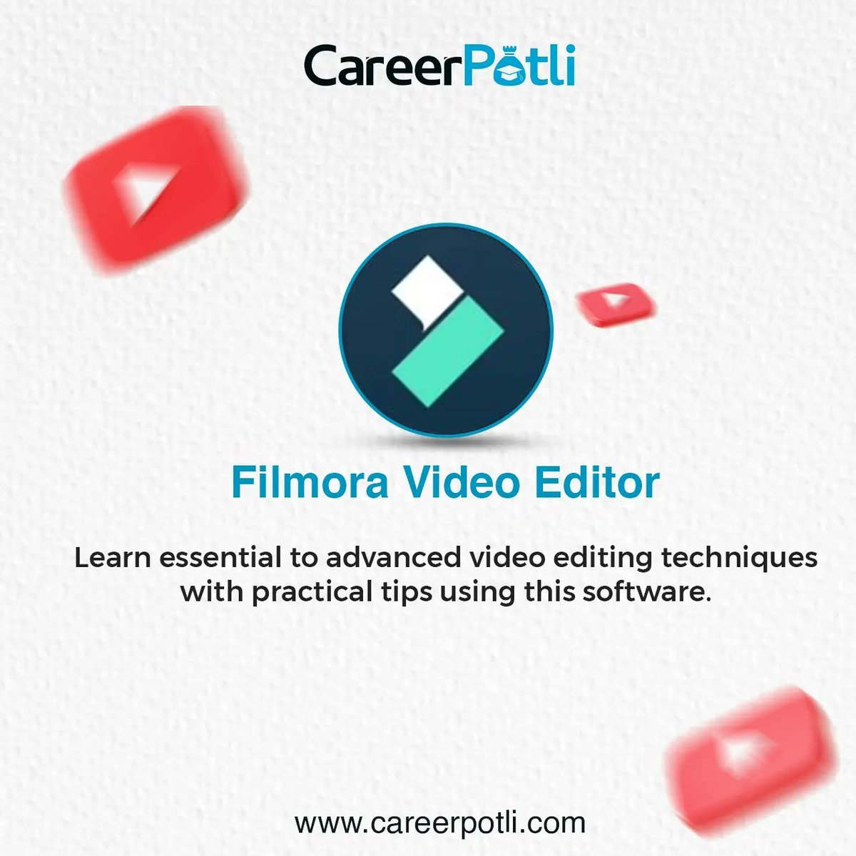 careerpotli's tweet photo. Video is a powerful communication medium in content space, making video editing an indispensable skill. #CareerPotli presents four top YouTube channels to hone your editing powers. From mastering Adobe suite to cinematic techniques, these channels offer a wealth of knowledge. https://t.co/ScPoqokrqC