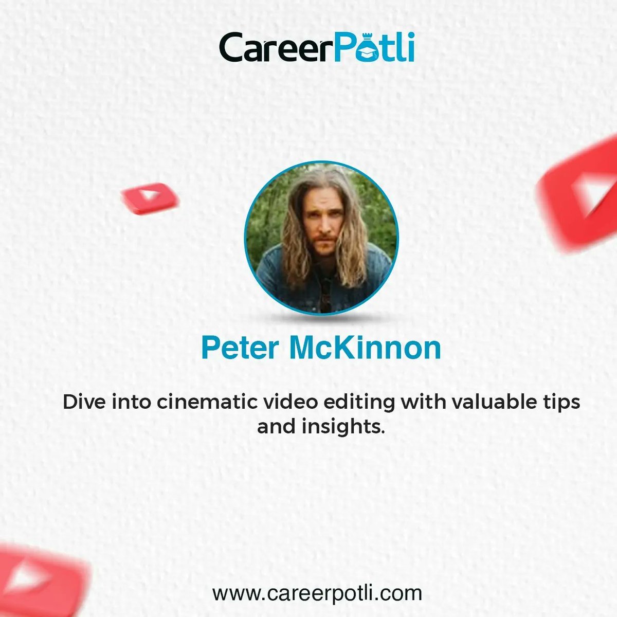 careerpotli's tweet photo. Video is a powerful communication medium in content space, making video editing an indispensable skill. #CareerPotli presents four top YouTube channels to hone your editing powers. From mastering Adobe suite to cinematic techniques, these channels offer a wealth of knowledge. https://t.co/ScPoqokrqC