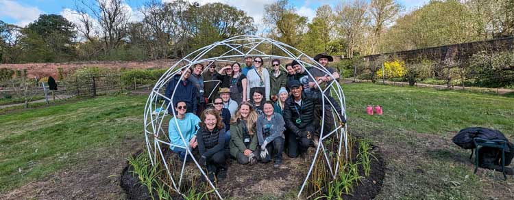 Myerscough College (@croxtethcampus) on Twitter photo Our RHS Practical Horticulture students were at last able to enjoy some seasonal spring weather in the beautiful surroundings of the Victorian Walled Garden here at Croxteth Park this week 😀🌱🌳 Our RHS Practical Horticulture students were at last able to enjoy some seasonal spring weather in the beautiful surroundings of the Victorian Walled Garden here at Croxteth Park this week 😀🌱🌳