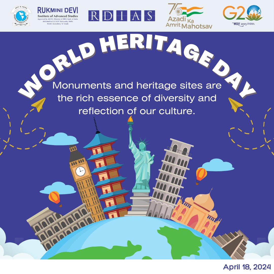 🌍Celebrating our rich heritage and cultural diversity on #WorldHeritageDay! Let's cherish and preserve our heritage sites, ensuring they remain timeless treasures for generations to come. #HeritageDay #PreserveOurPast