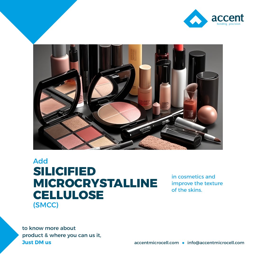 Silicified Microcrystalline Cellulose: Your Secret Weapon for Smoothness!

#IngredientSpotlight #SoftSkin #ByeByeGrease #AccentMicrocell #Accent #Cosmetics #Science #Makeup #MakeupLife #MakeupLover #CosmeticsLover #CosmeticsAddict