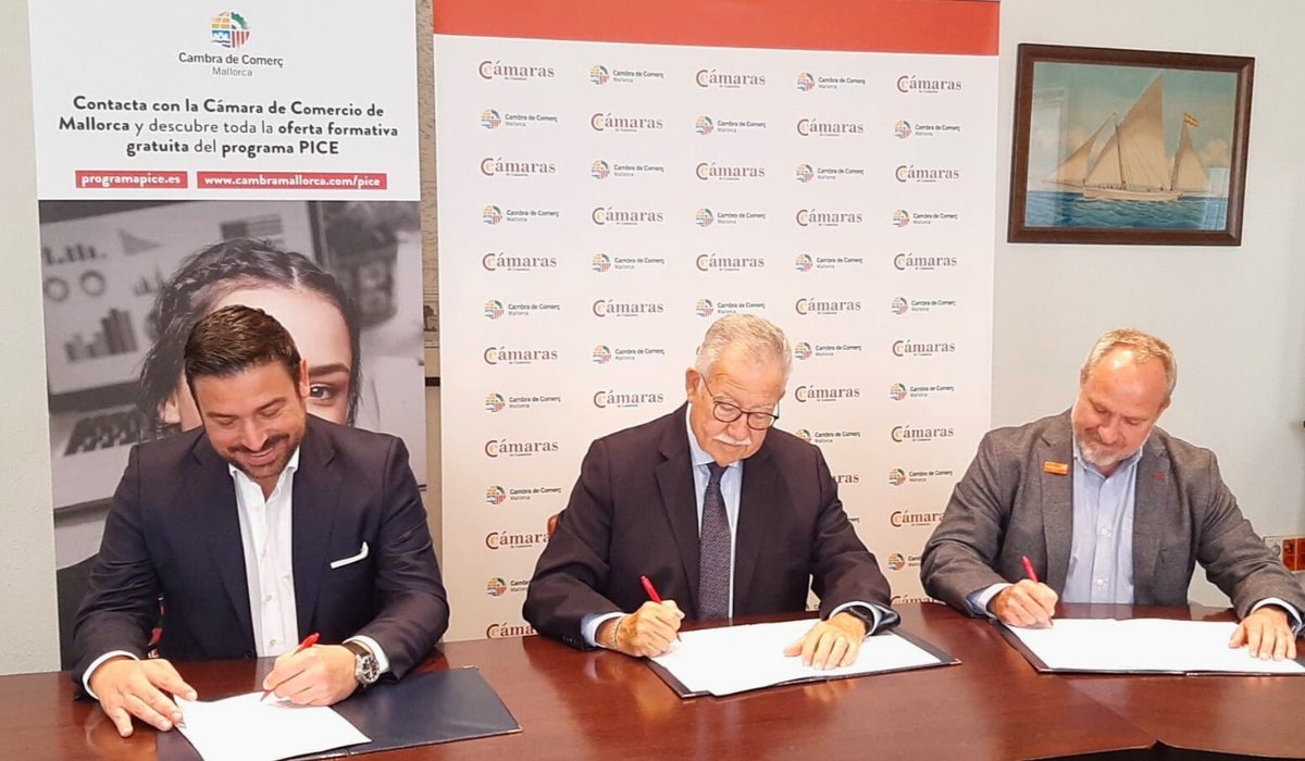 cambramallorca's tweet image. Queremos agradecer a @Hyatt su compromiso con el programa #PICE de la red de Cámaras al renovar su colaboración iniciada en 2023, gracias a la cual 20 jóvenes se formarán en cocina y sala, permitiendo su entreda en el mercado laboral. Más ℹ️ &amp;gt; cambramallorca.com/noticias/14713…