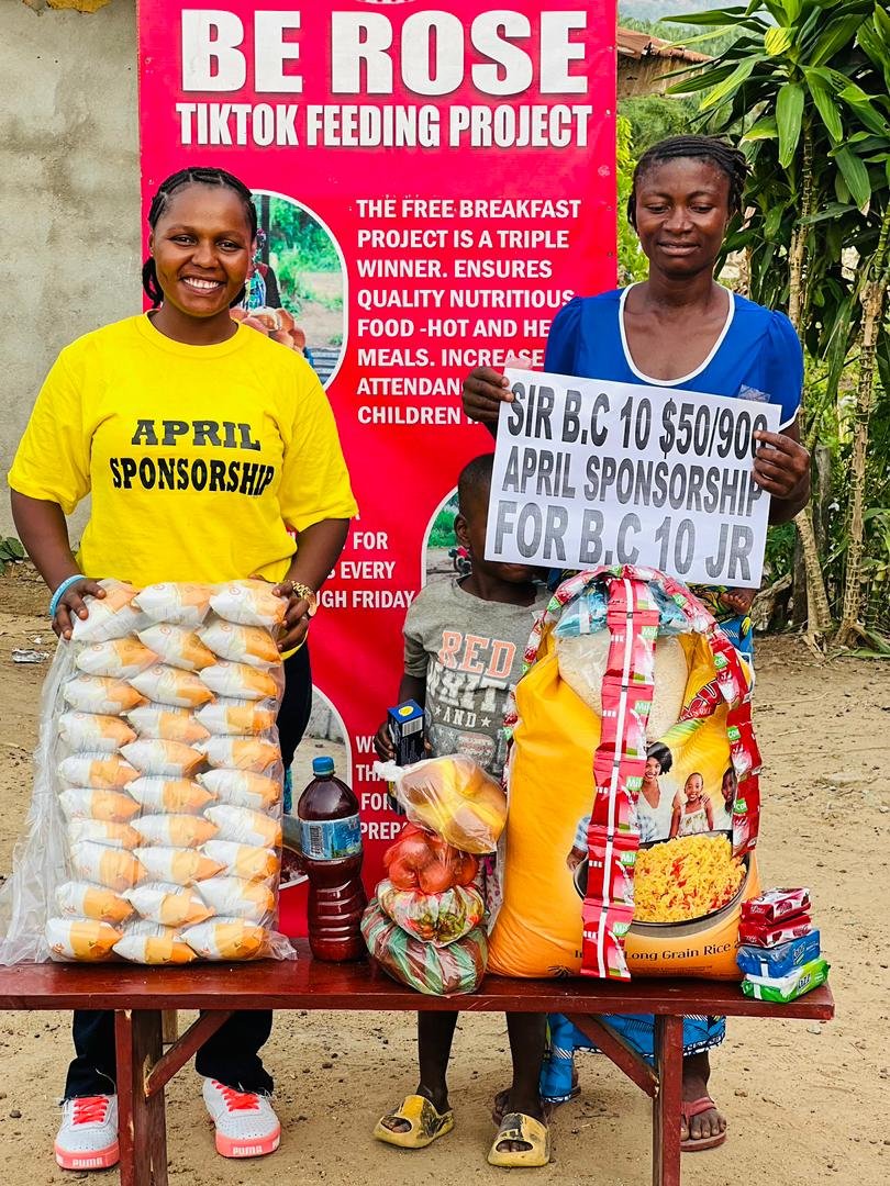 Beroseinternat1's tweet photo. April Sponsorship at the Be Rose international Foundation https://t.co/wX21XCr0ly