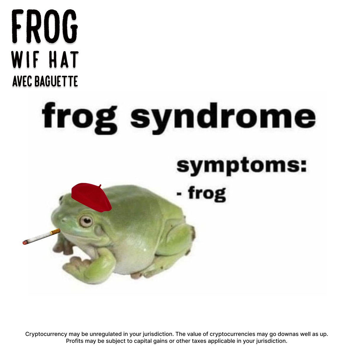 Frogwifhat_coin's tweet photo. Don't fade le frog wif hat 🚀 

$FWIF #MemeCoin #Crypto #Alts https://t.co/cQT94f5mDC