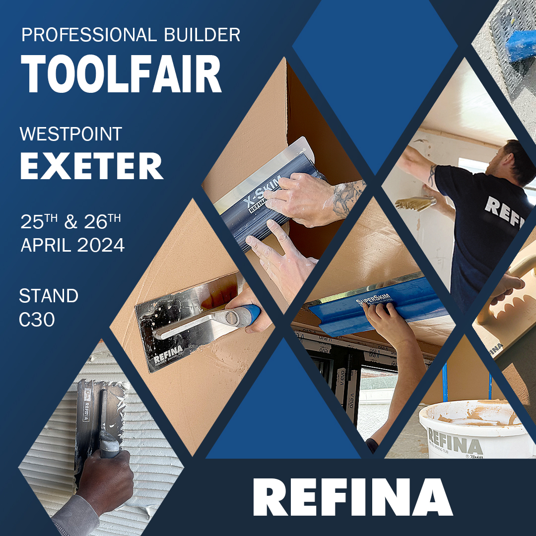 Tool Fair Exeter is back next week! Will we see you there?

📍Come see us on April 25th and 26th at Westpoint, Exeter. Meet the team, talk tools, and have a nice day out.

#toolfair #toolshow #plasteringtools