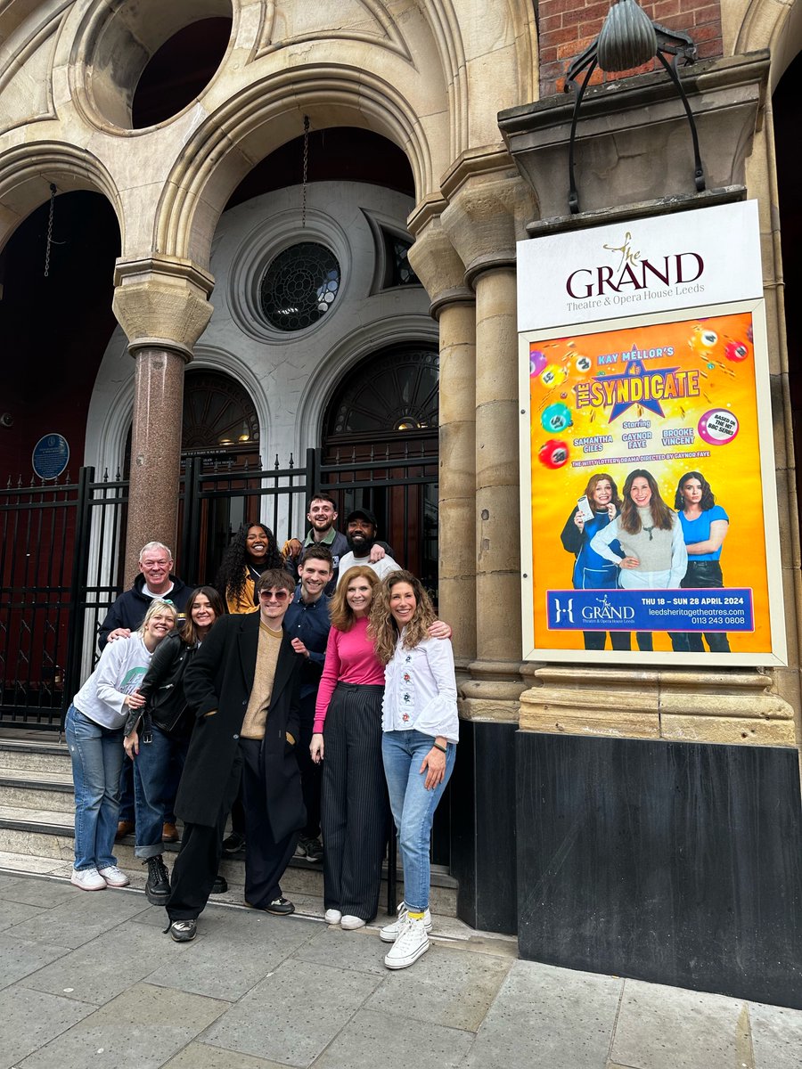 Kay Mellor’s The @SyndicatePlay24 opens at @GrandTheatreLS1 tomorrow starring Gaynor Faye! The show is running until Sun 28 April, book now!

Read more at JLife: bit.ly/3Q55TMn 

#Leeds #Jewishlife #JewishCommunity #LeedsTheatre #LeedsGrandTheatre #TheSyndicate #jlif ...