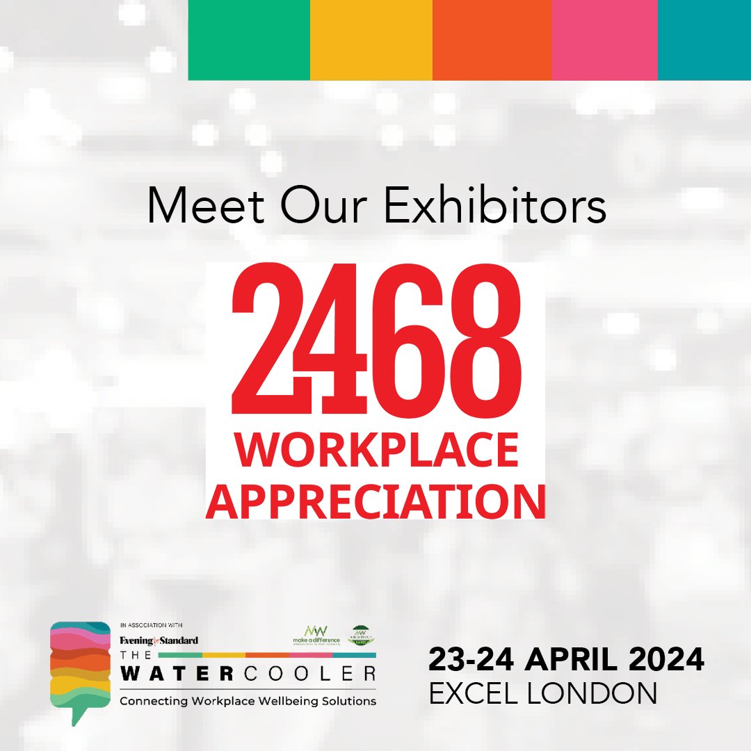 🌟 Meet our latest exhibitor: 2468 GROUP! Elevate your workspace with their tailored break spaces designed to boost morale and productivity. Don't miss out at The Watercooler! 💼✨ watercoolerevent.com #2468GROUP #WorkplaceWellbeing #TheWatercooler
